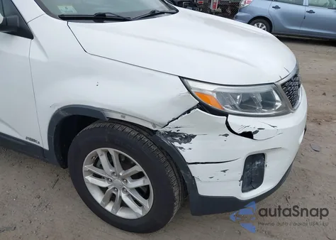 2014 Kia Sorento Lx V6 из США, поврежденный, VIN 5XYKTDA70EG547225